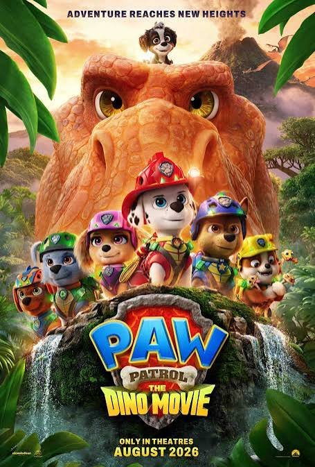 Póster de Paw Patrol: La Dino Película
